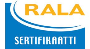 Logo RALA sertifikaatti